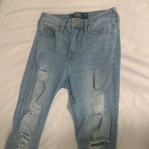 Ripped Hollister Jeans